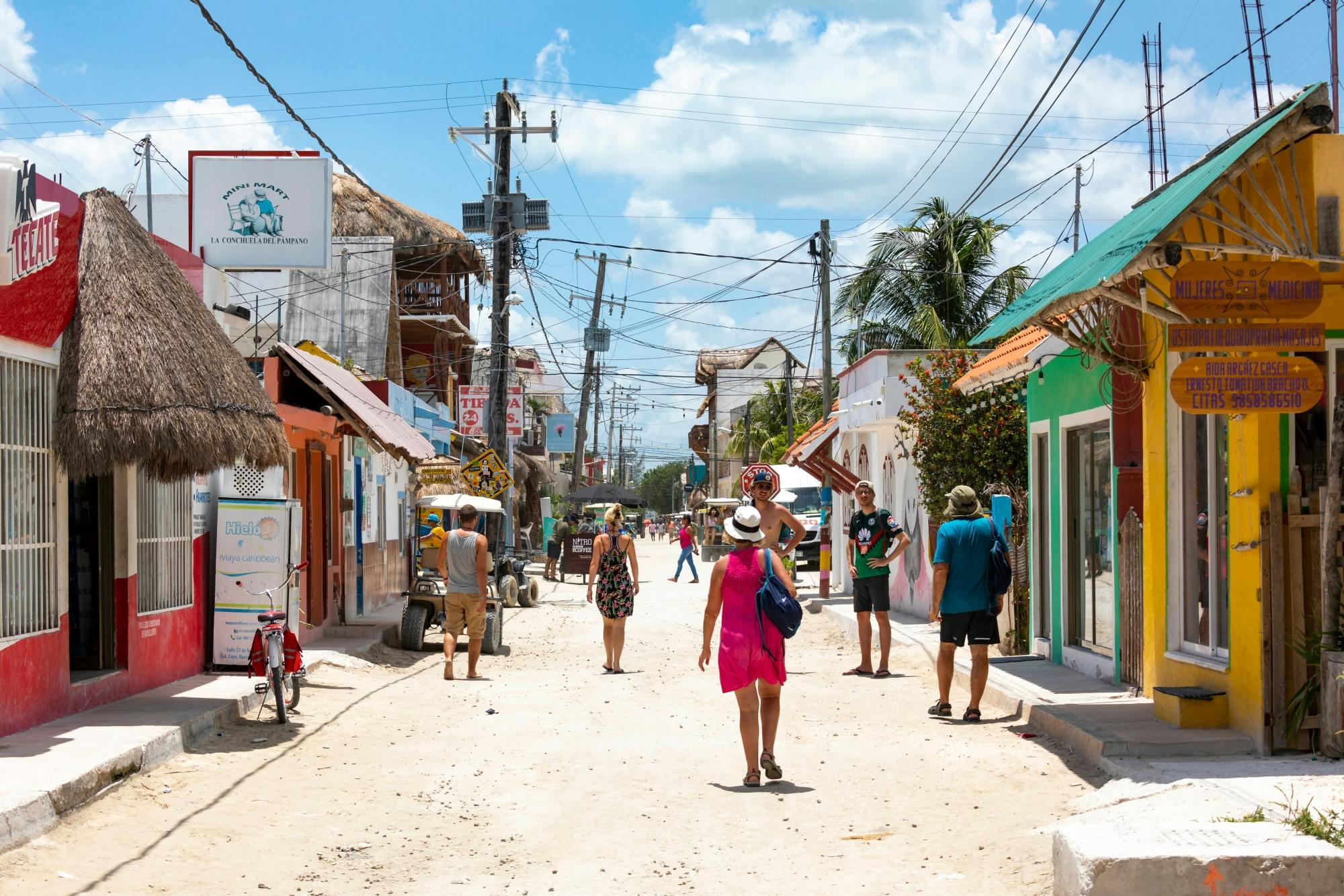 Private Holbox Island boat and buggy tour in Mexico
