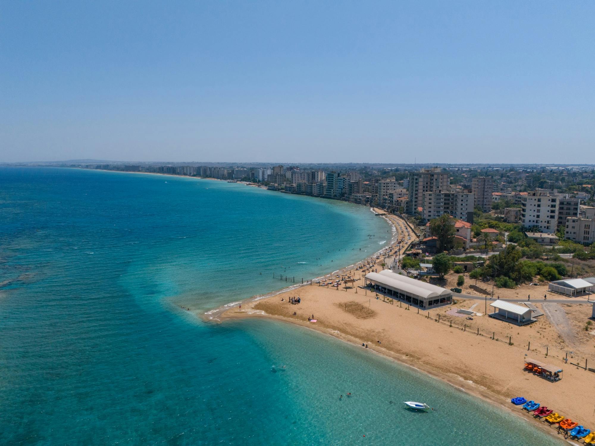 Half-day guided Varosha and Salamis Beach tour with lunch