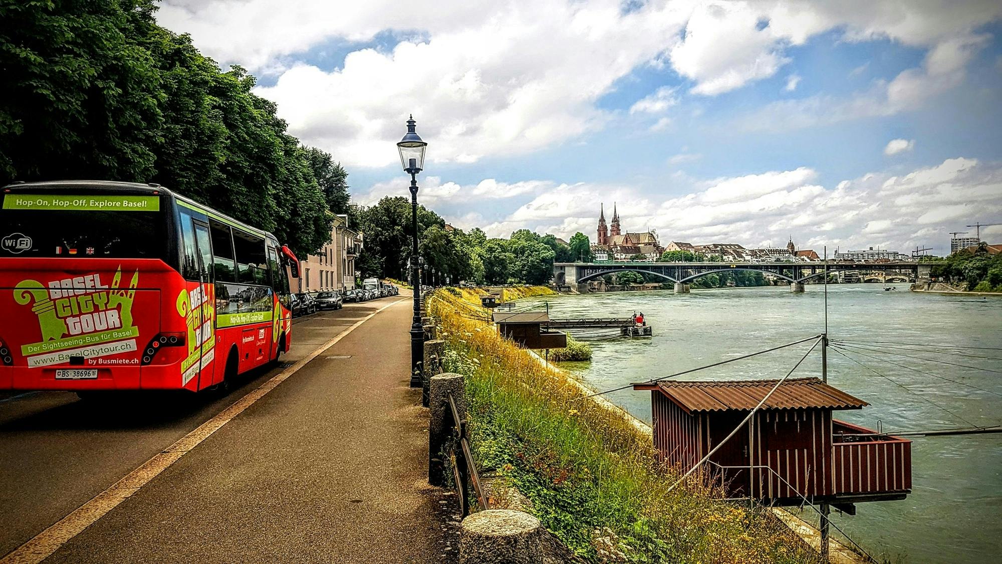 Basel 2-stündige Stadtrundfahrt mit dem Bus