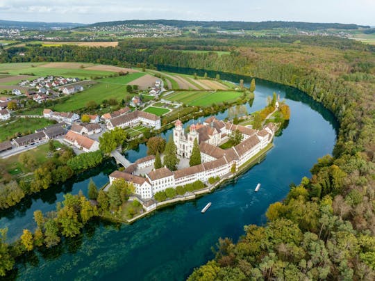 Schleusenfahrt zwischen Schlössli Wörth, Rheinfall und Eglisau