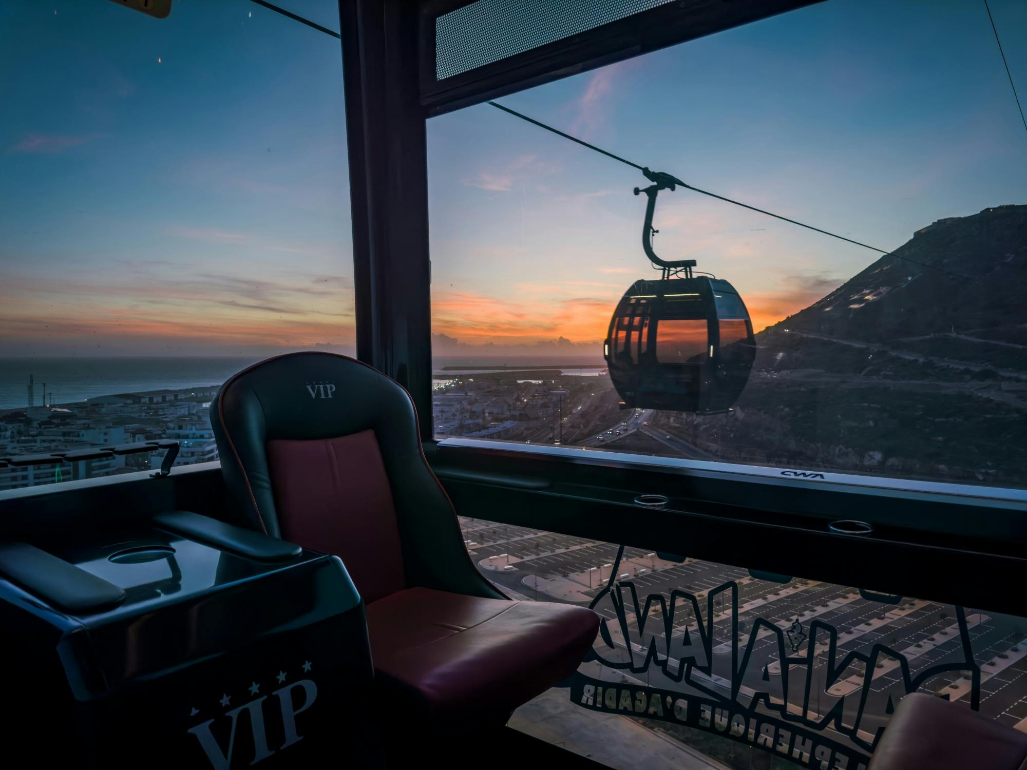 Morocco cable car tour to the Kasbah of Agadir Oufella