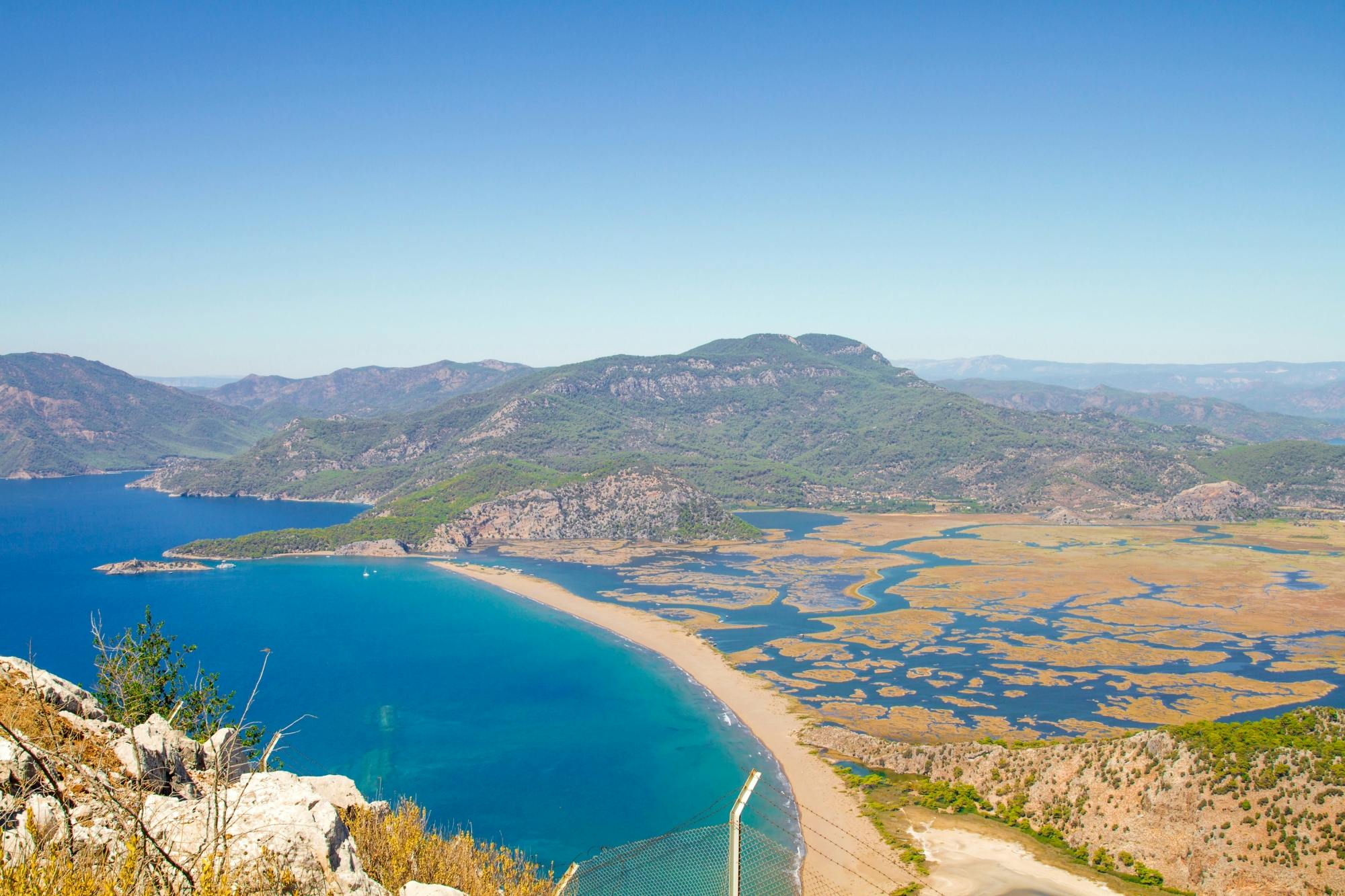 Dalyan riverboat tour with lunch and Iztuzu Beach visit