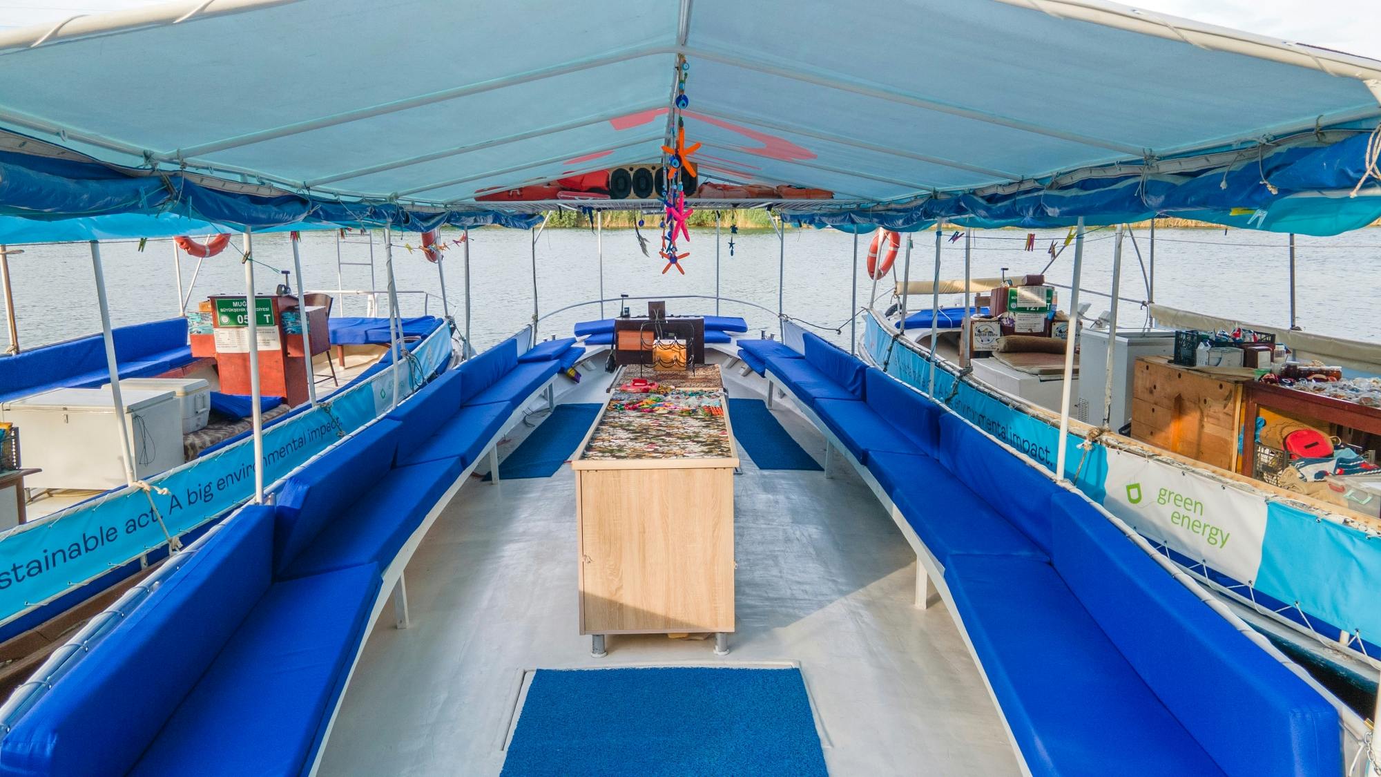 Dalyan riverboat tour with lunch and Iztuzu Beach visit