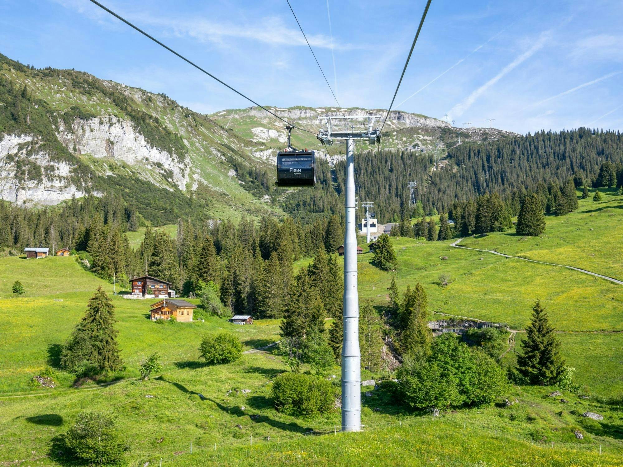 FlemXpress-Seilbahntickets mit flexiblem Zugang in Flims