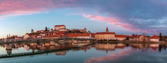 Tour to Ptuj Lake with local bubbles tasting