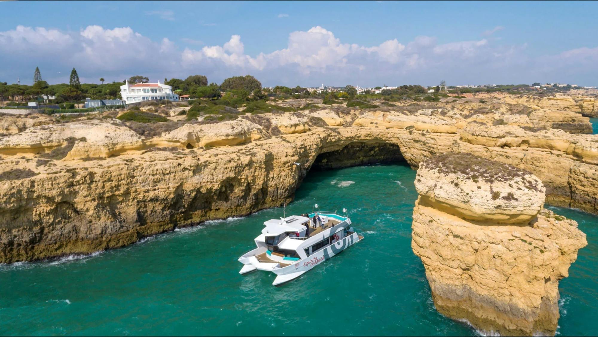 Sunset catamaran cruise ticket on the Algarve’s Lagos coast