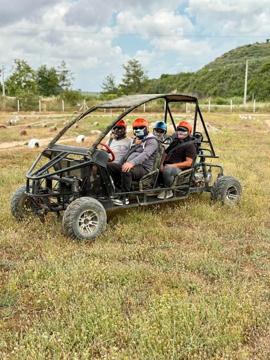 Family buggy safari from Side