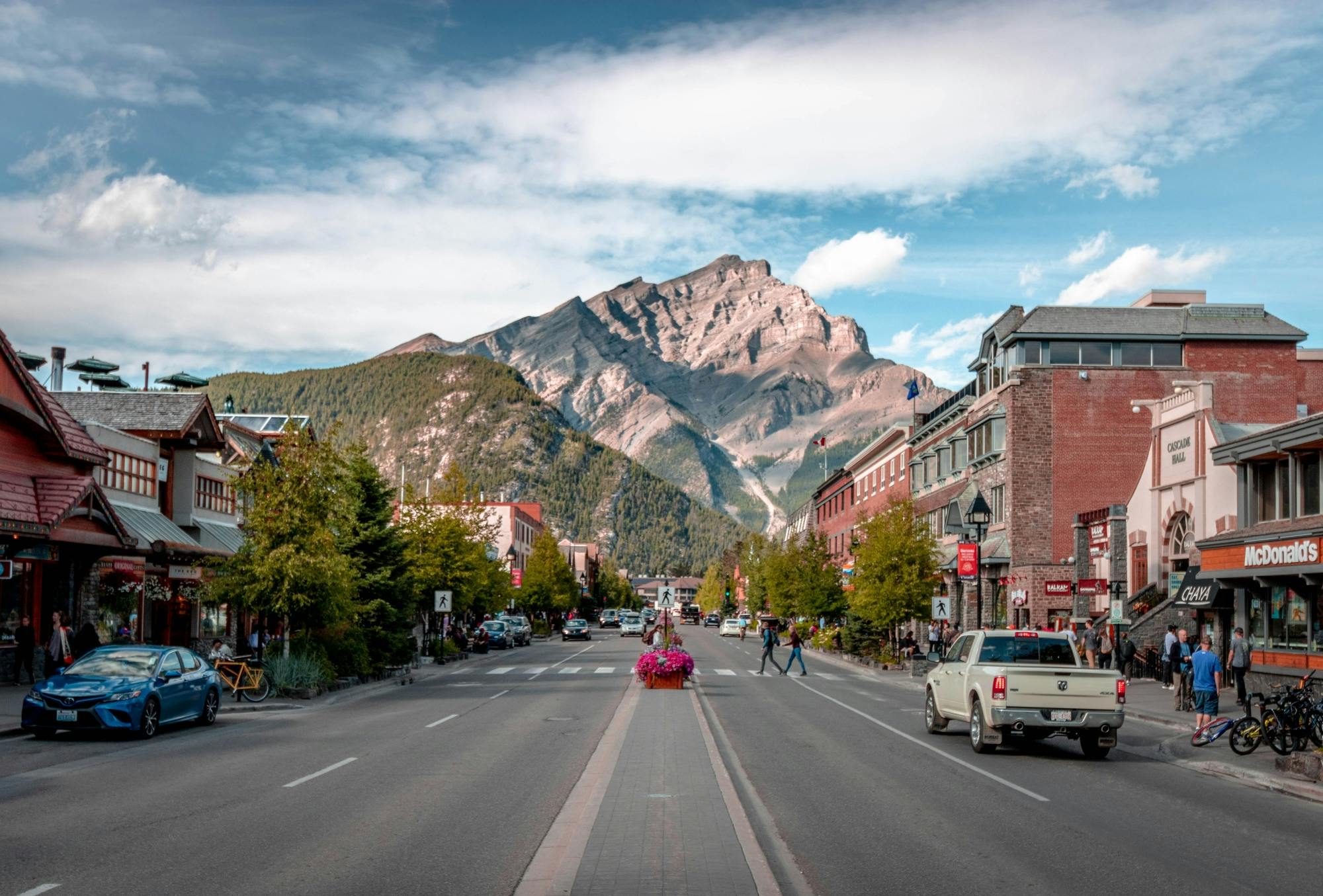 Visite à pied de la région de Banff et du canyon au départ de Banff