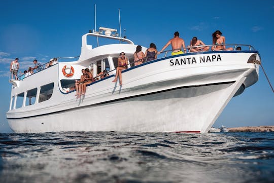 Ayia Napa zachód słońca 70s i 80s disco boat party - z hoteli w Ayia Napa