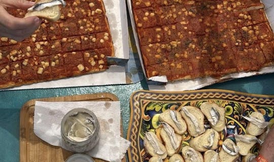 Tour in barca privata a Terrasini con aperitivo e pranzo a bordo