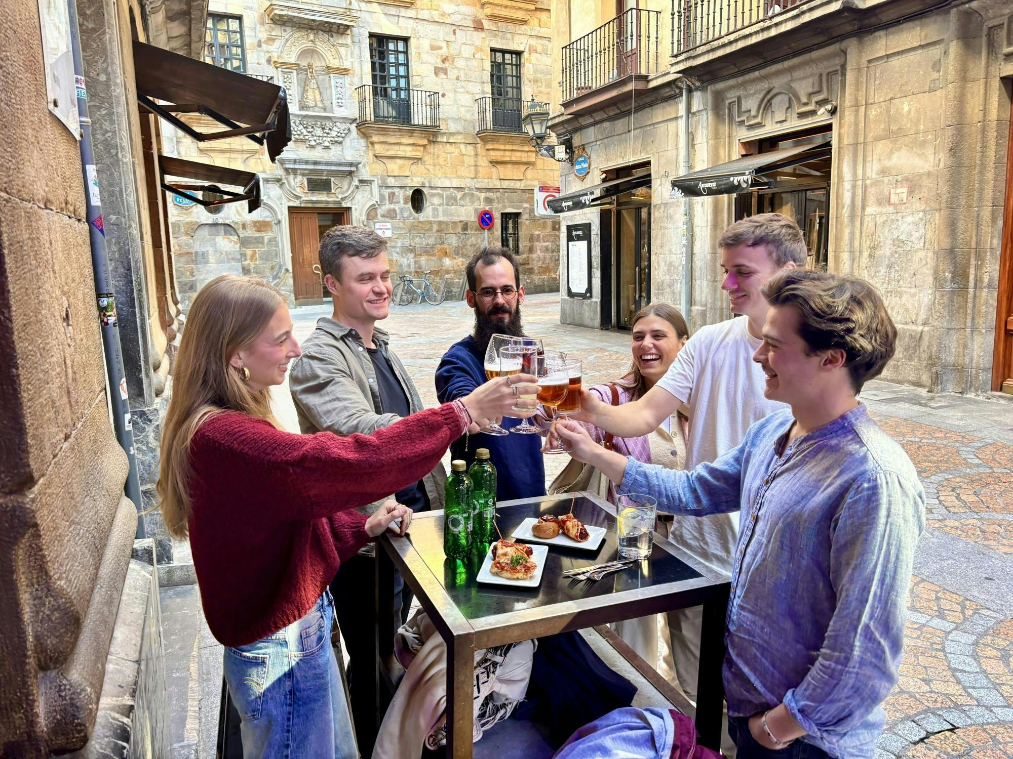 Guided food tour in Bilbao