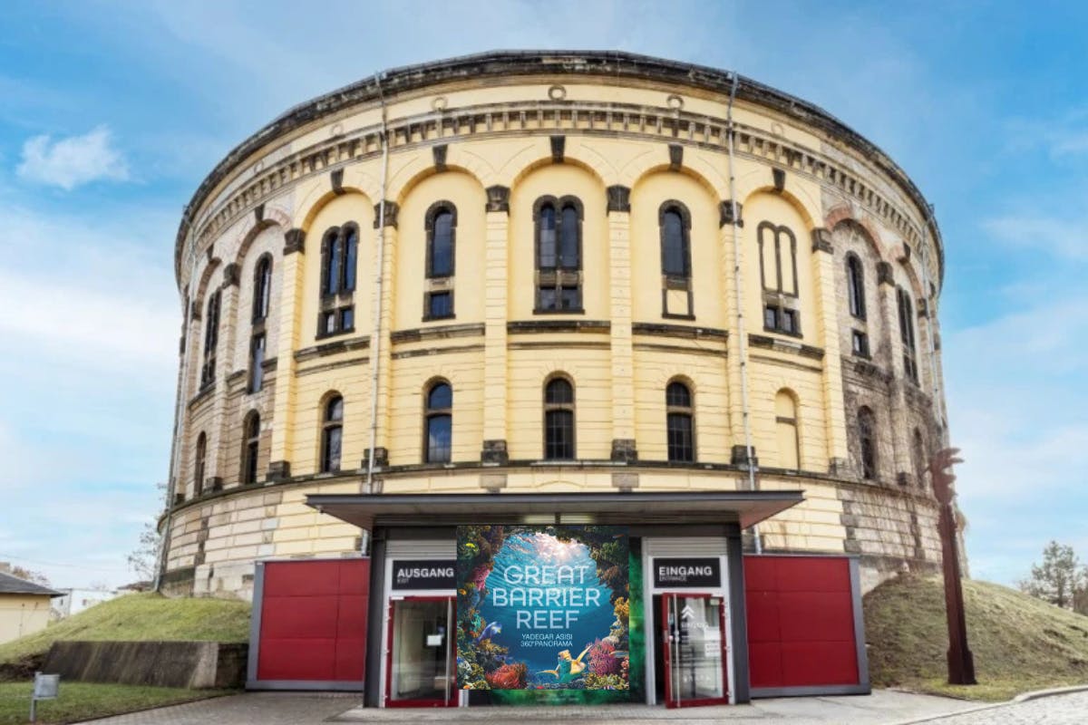 Eintrittskarte für das Panometer Dresden