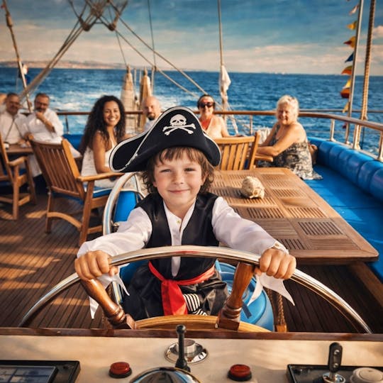 Ras Mohamed pirates adventure from Sharm El Sheikh