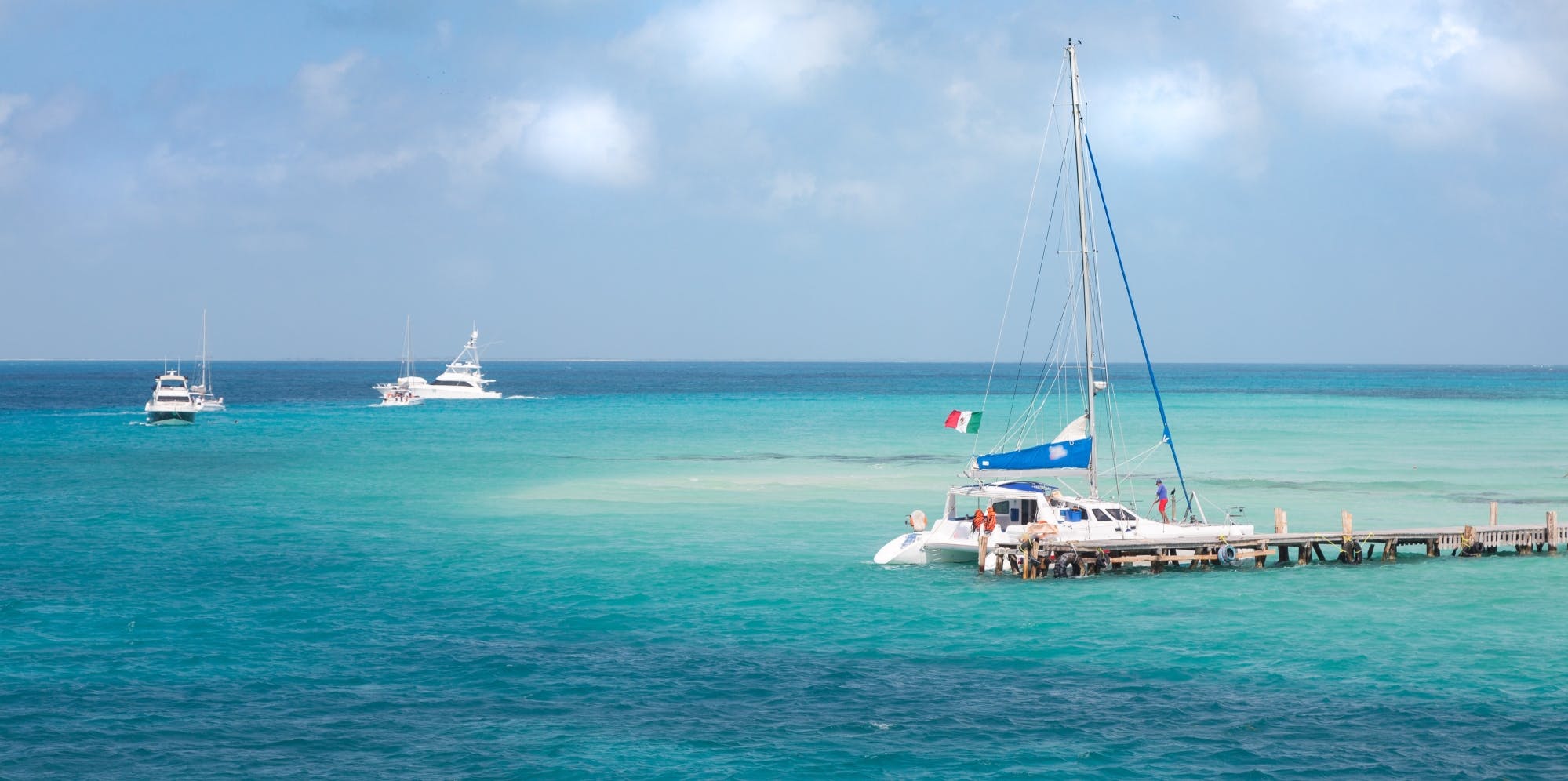 Całodniowy rejs katamaranem na Isla Mujeres z Playa del Carmen