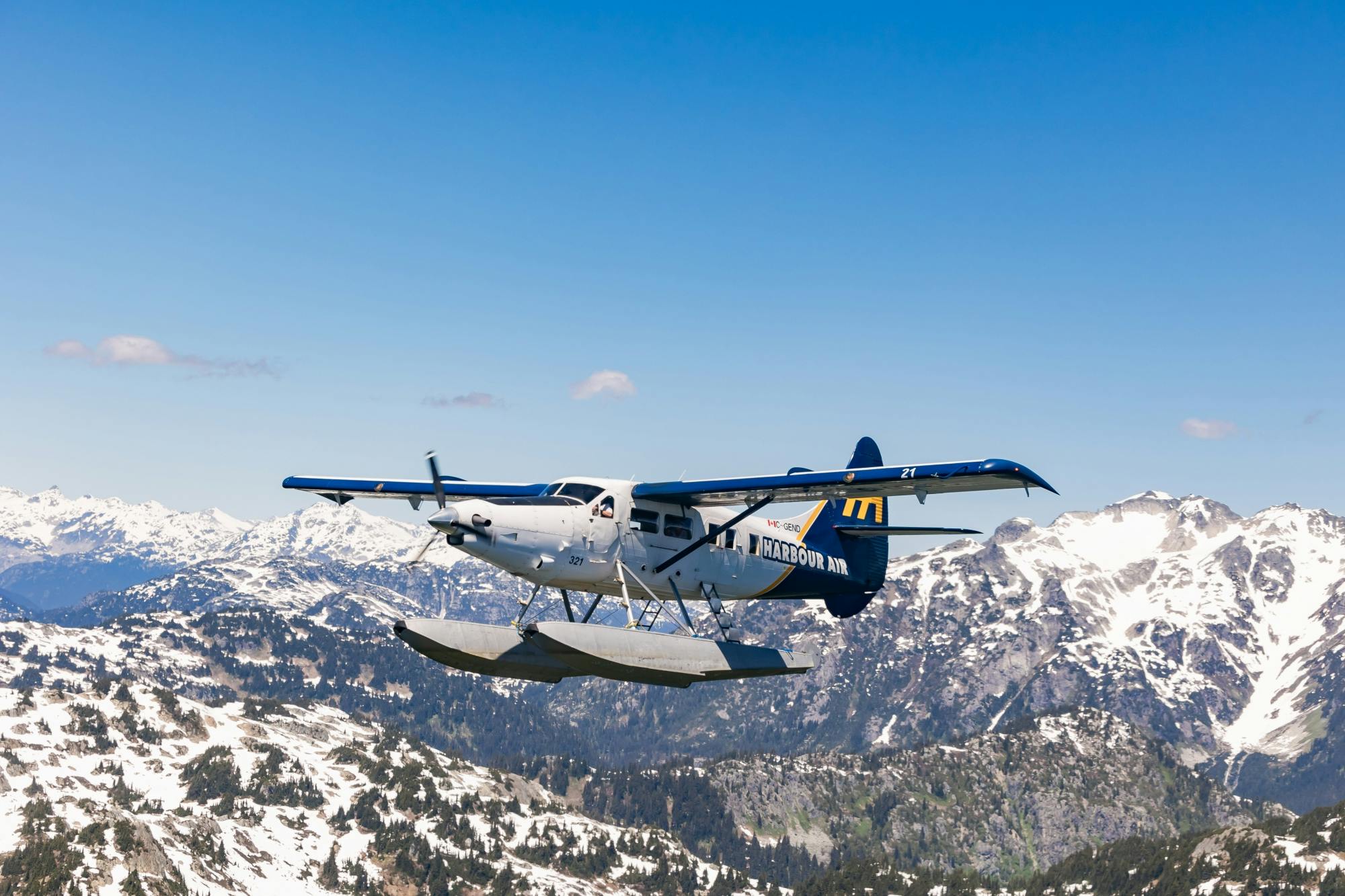 Whistler glacier seaplane tour