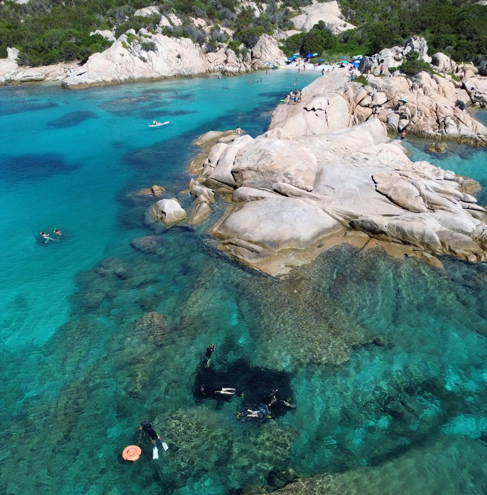 Molara natural pools snorkelling experience