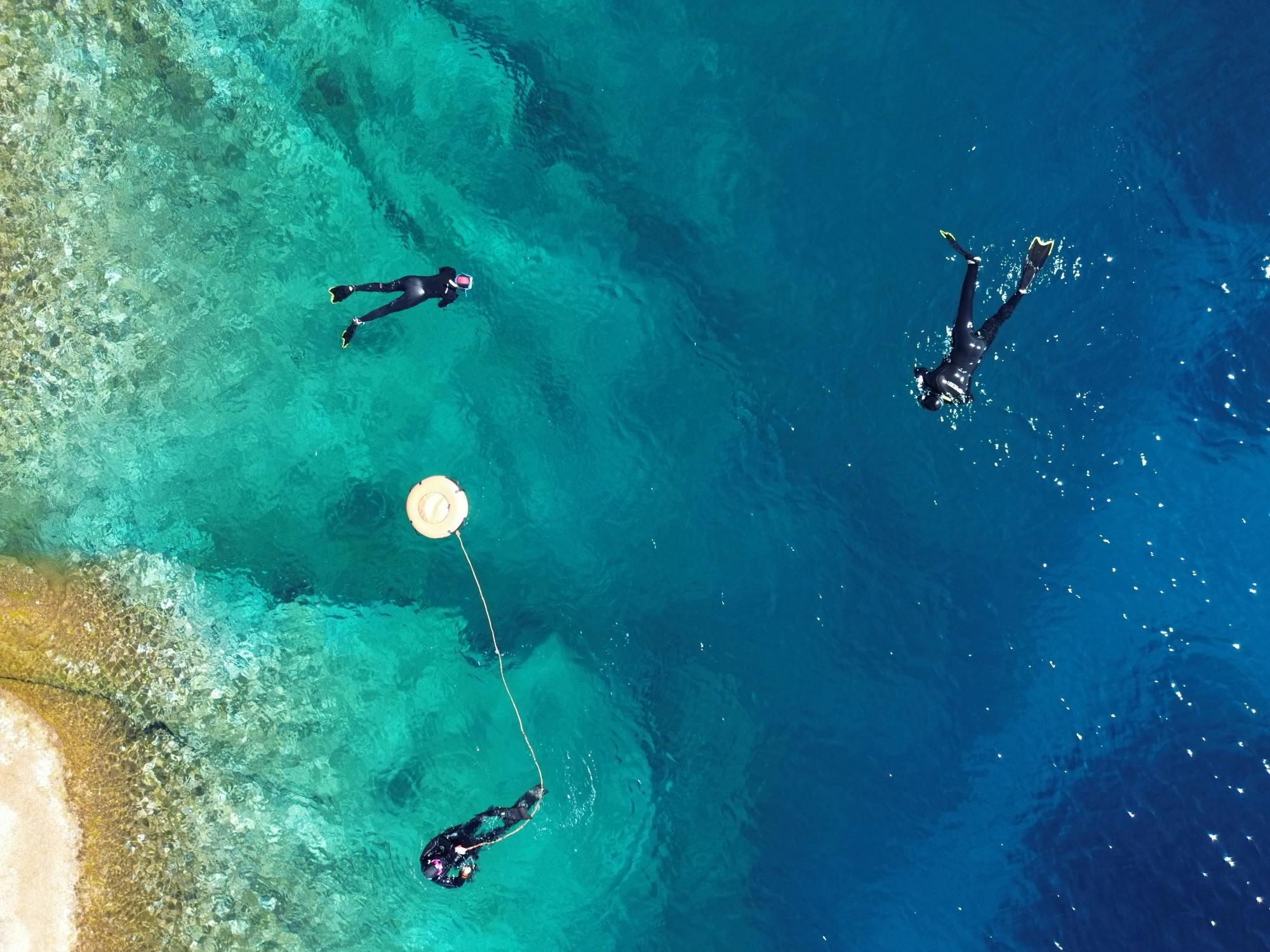 Molara natural pools snorkelling experience