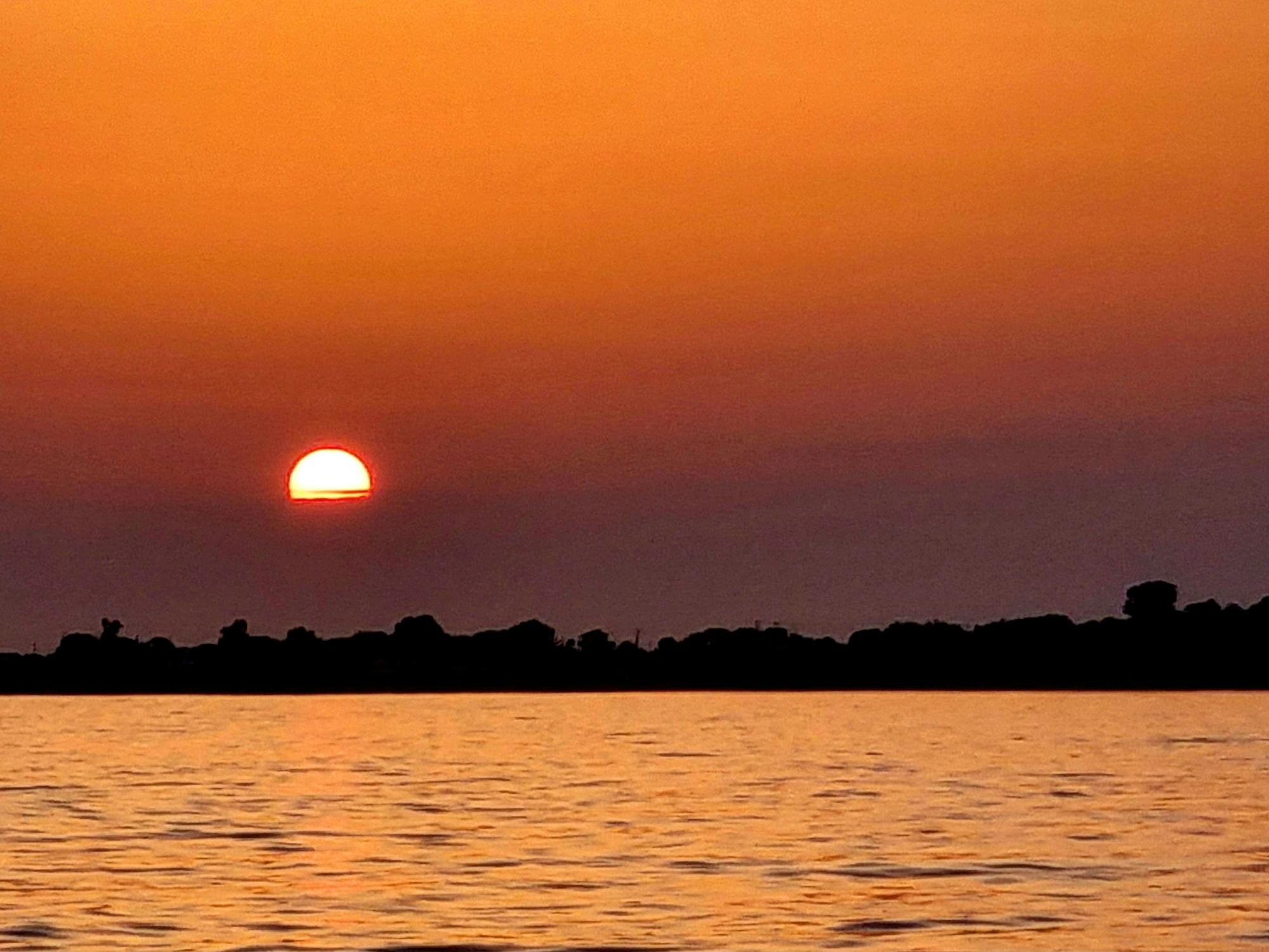 Samos sunset boat cruise