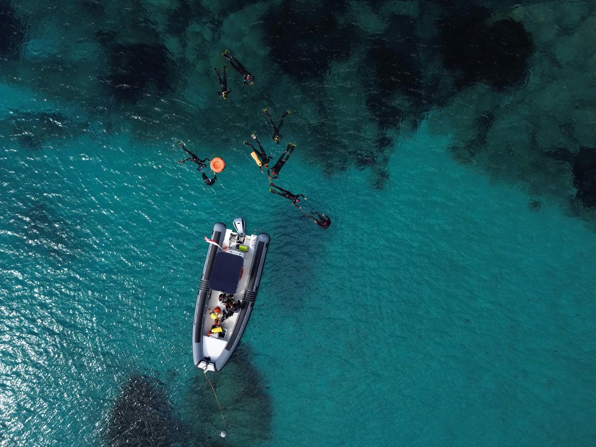 Molara natural pools snorkelling experience