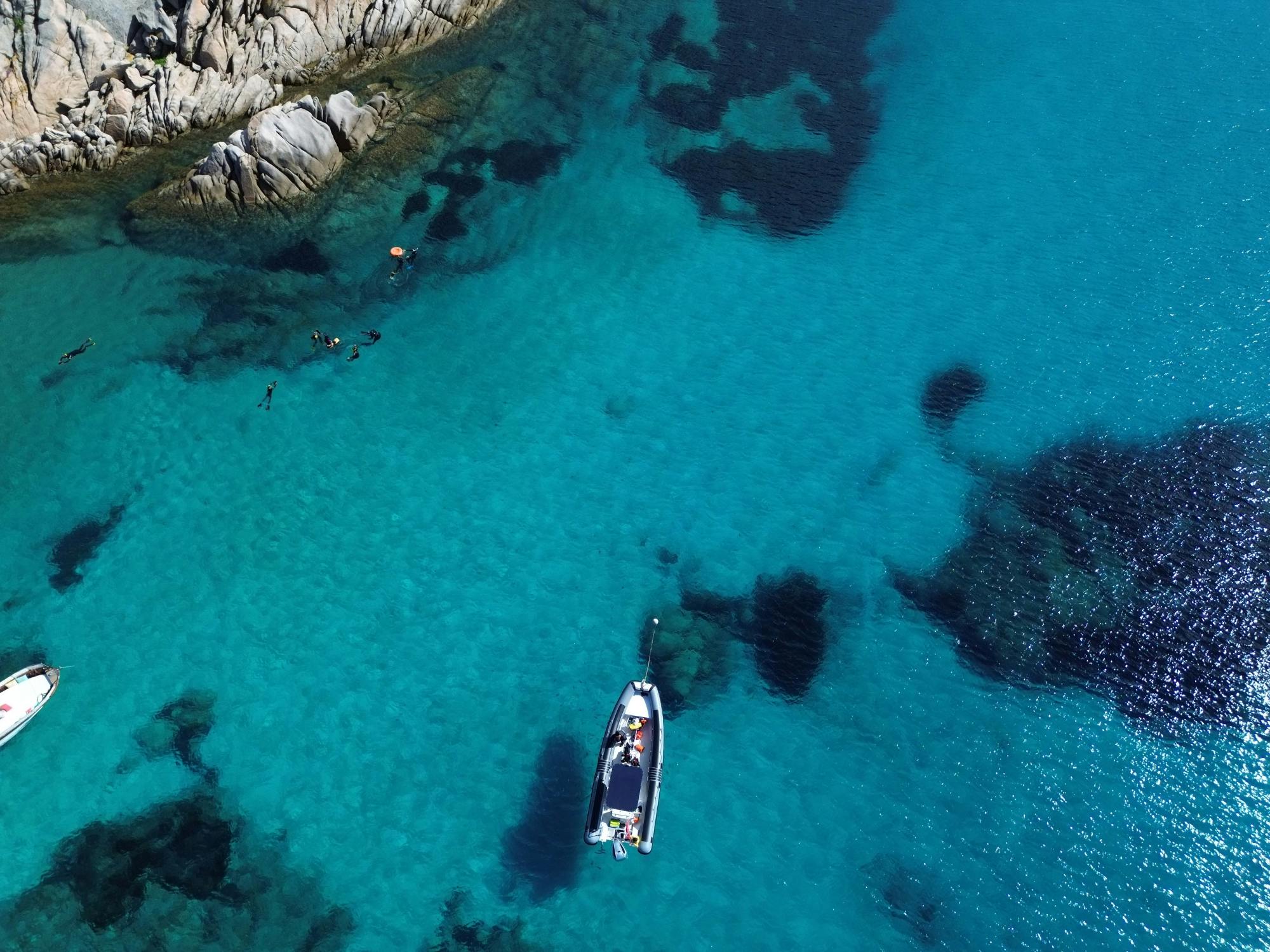 Molara natural pools snorkelling experience