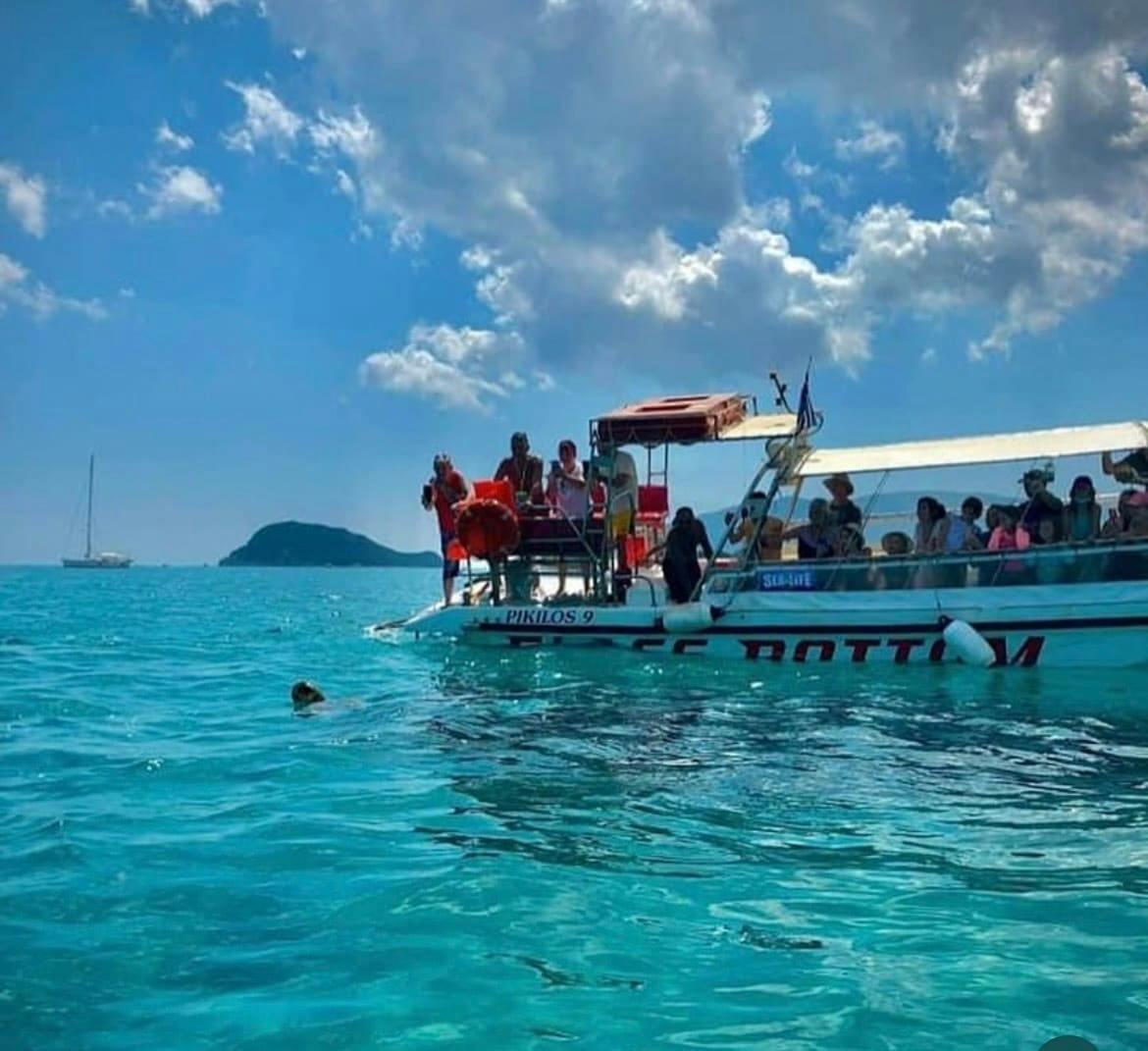 Zante cruise to Turtle Island for private groups