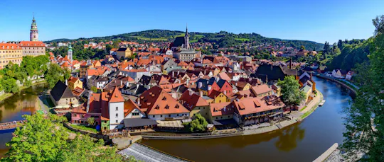 Viagem de um dia a Český Krumlov a partir de Praga com castelo e museu