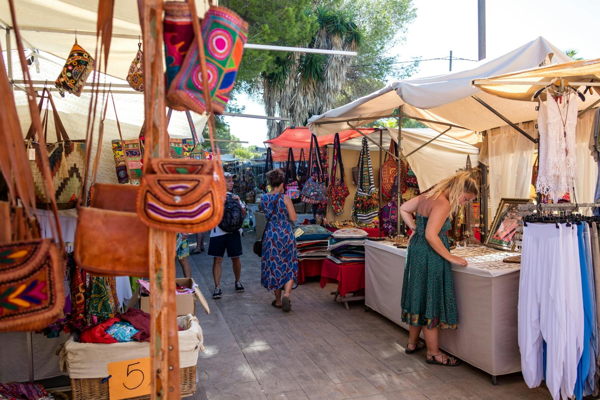 Ibiza Hippiemarkt mit lokalem Tourguide