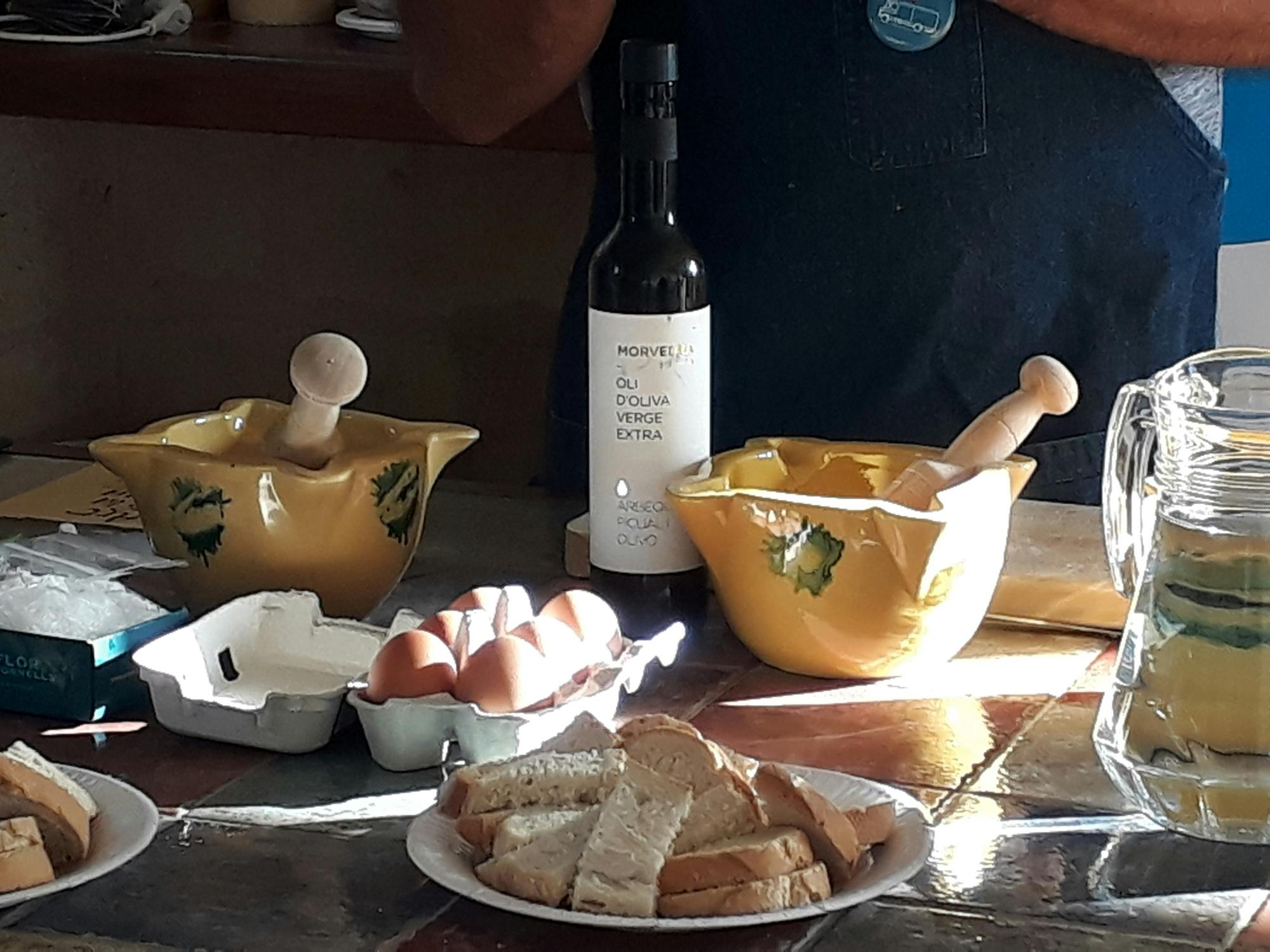Traditional mayonnaise workshop in Menorca