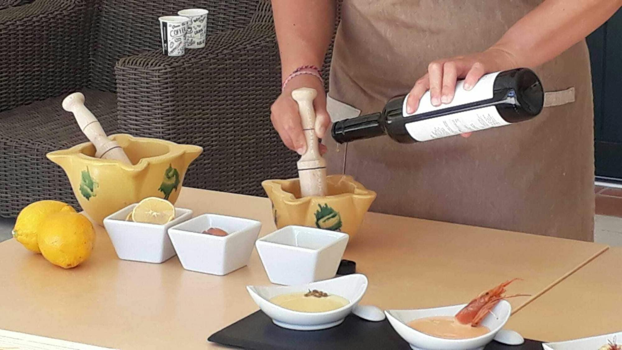 Traditional mayonnaise workshop in Menorca