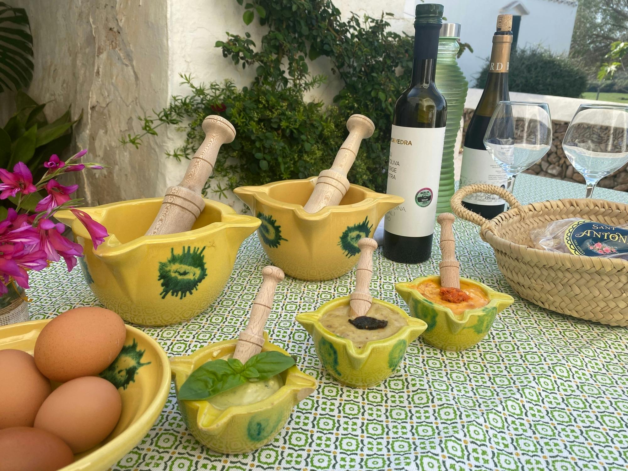 Traditional mayonnaise workshop in Menorca