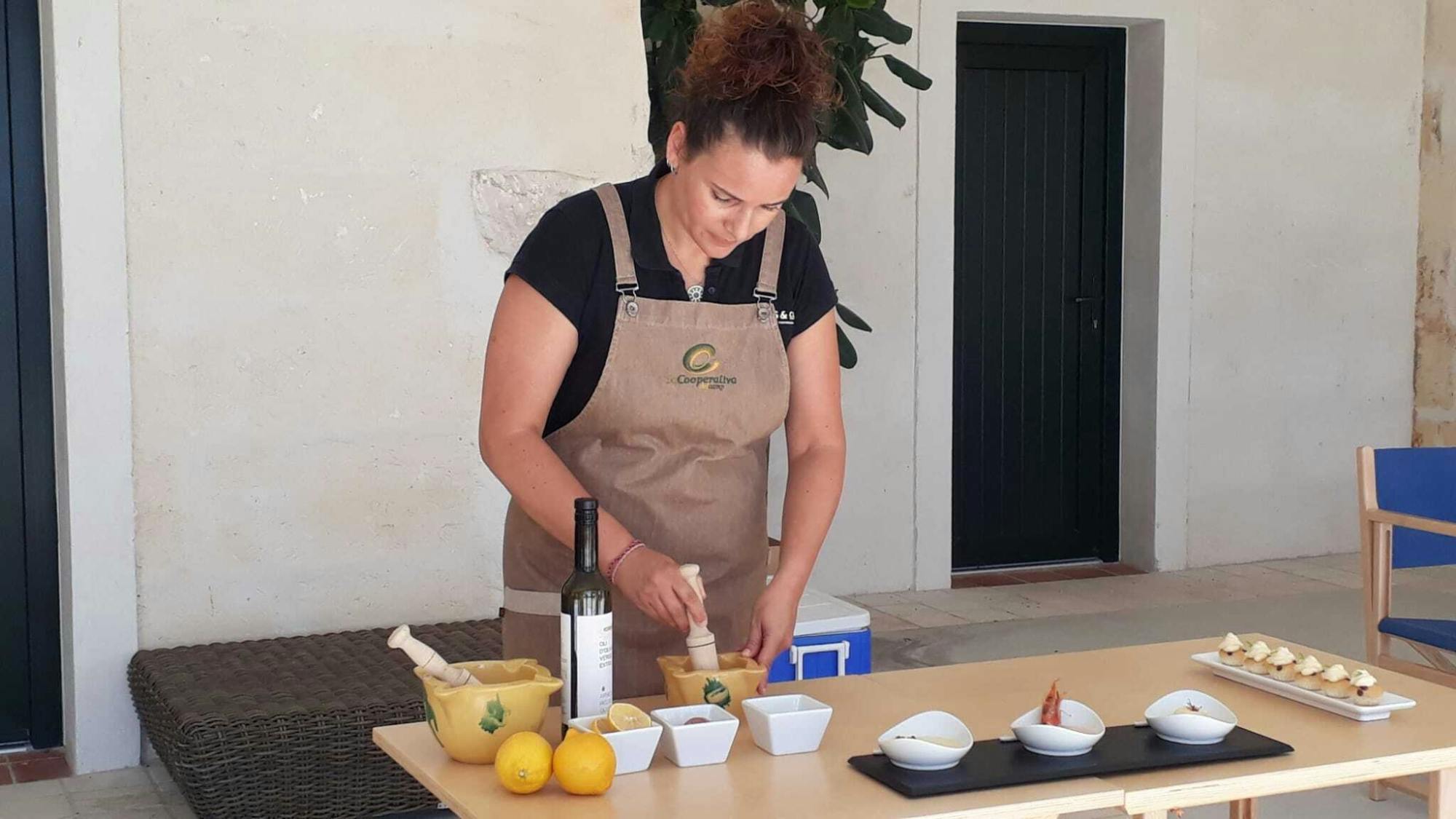 Traditional mayonnaise workshop in Menorca