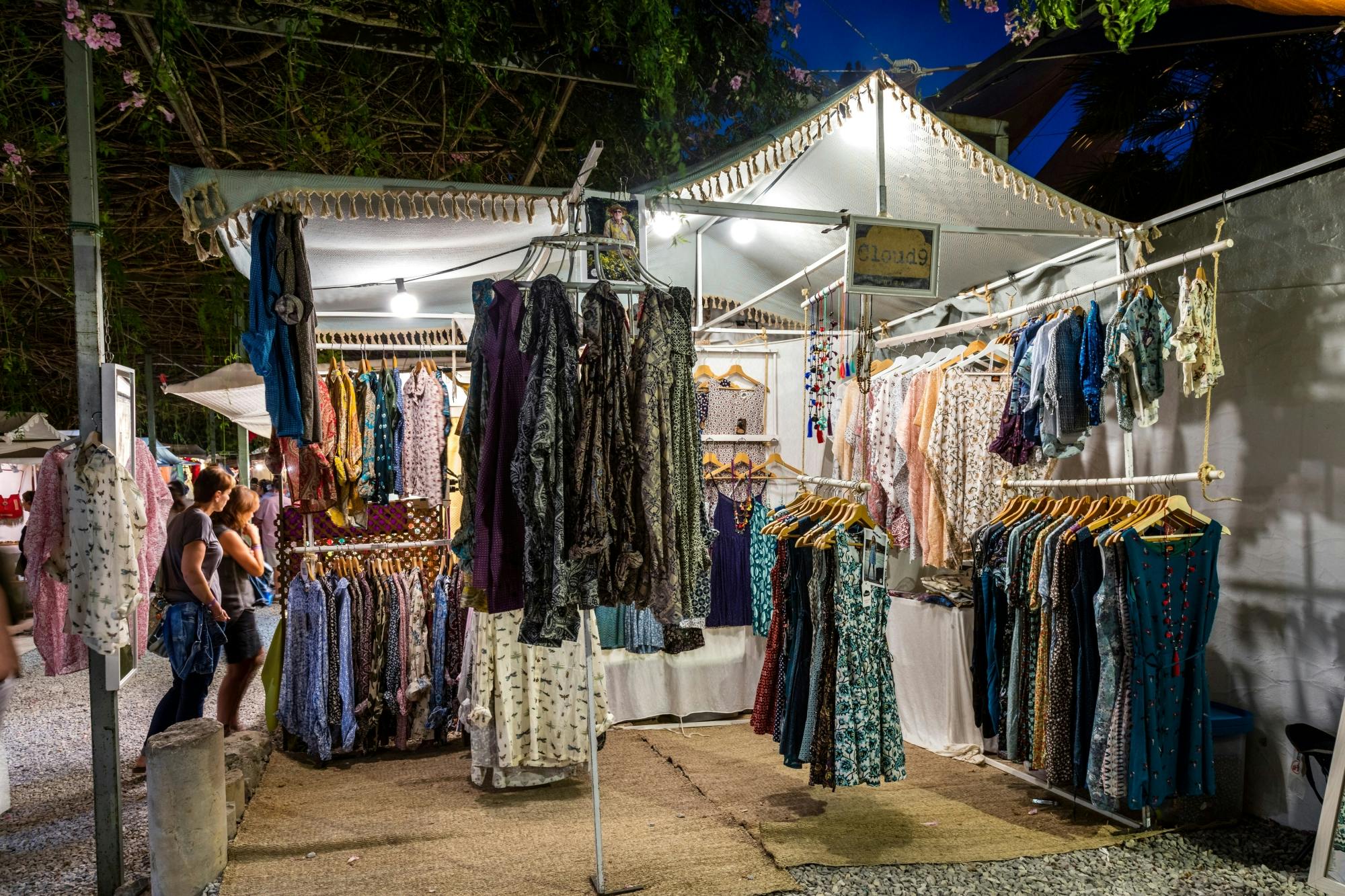 Evening tour of Ibiza Town with Las Dalias Hippy Market