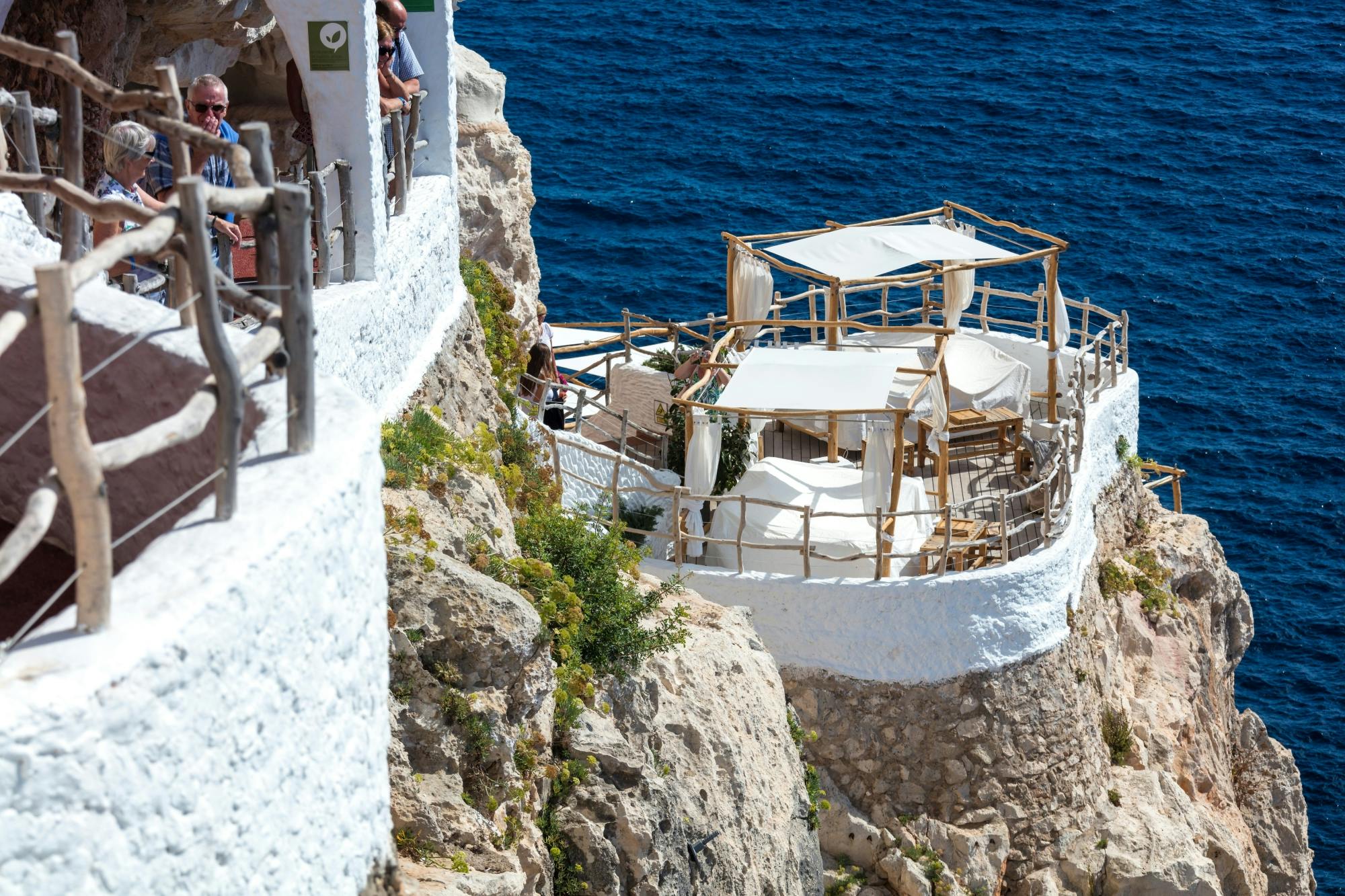 Mahon Harbour, Binibeca and Xoroi Cave tour