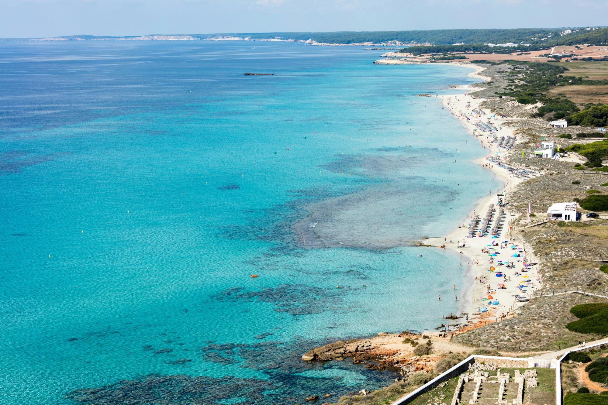 Lloc de Menorca animal park with free time at Son Bou Beach