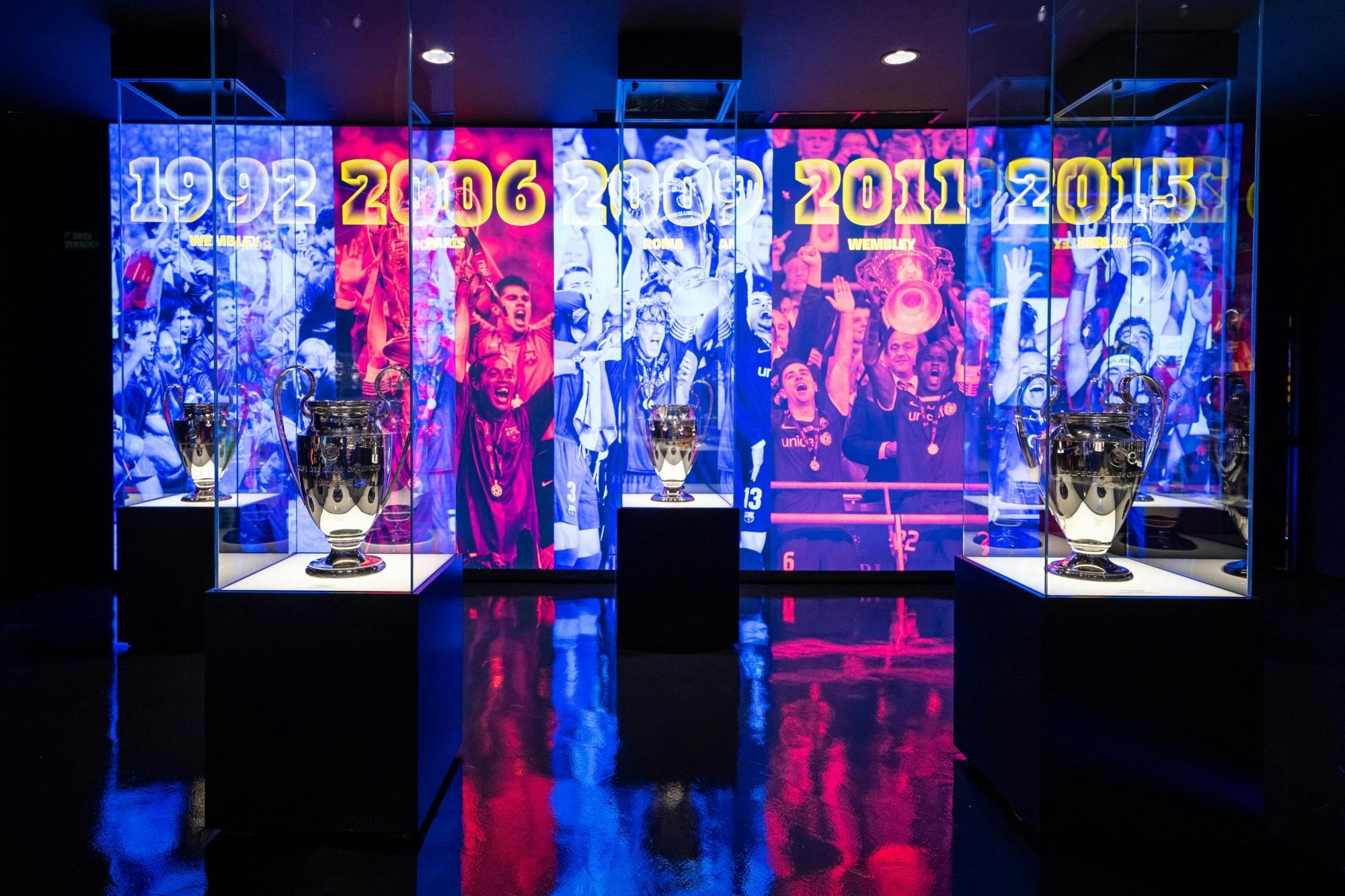 Immersive tour at FC Barcelona Museum and free time in the city