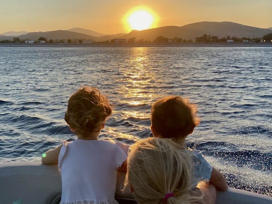 Private sunset boat cruise in Lindos