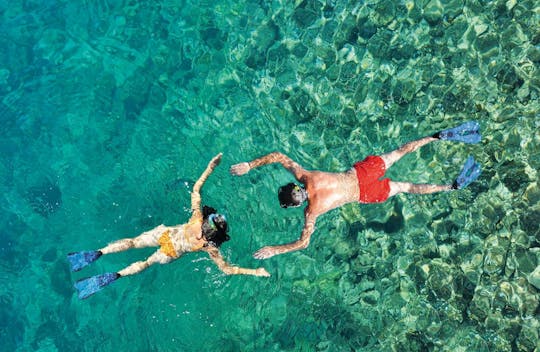 Nurkowanie z rurką z przewodnikiem z dala od brzegu Scuba Plus