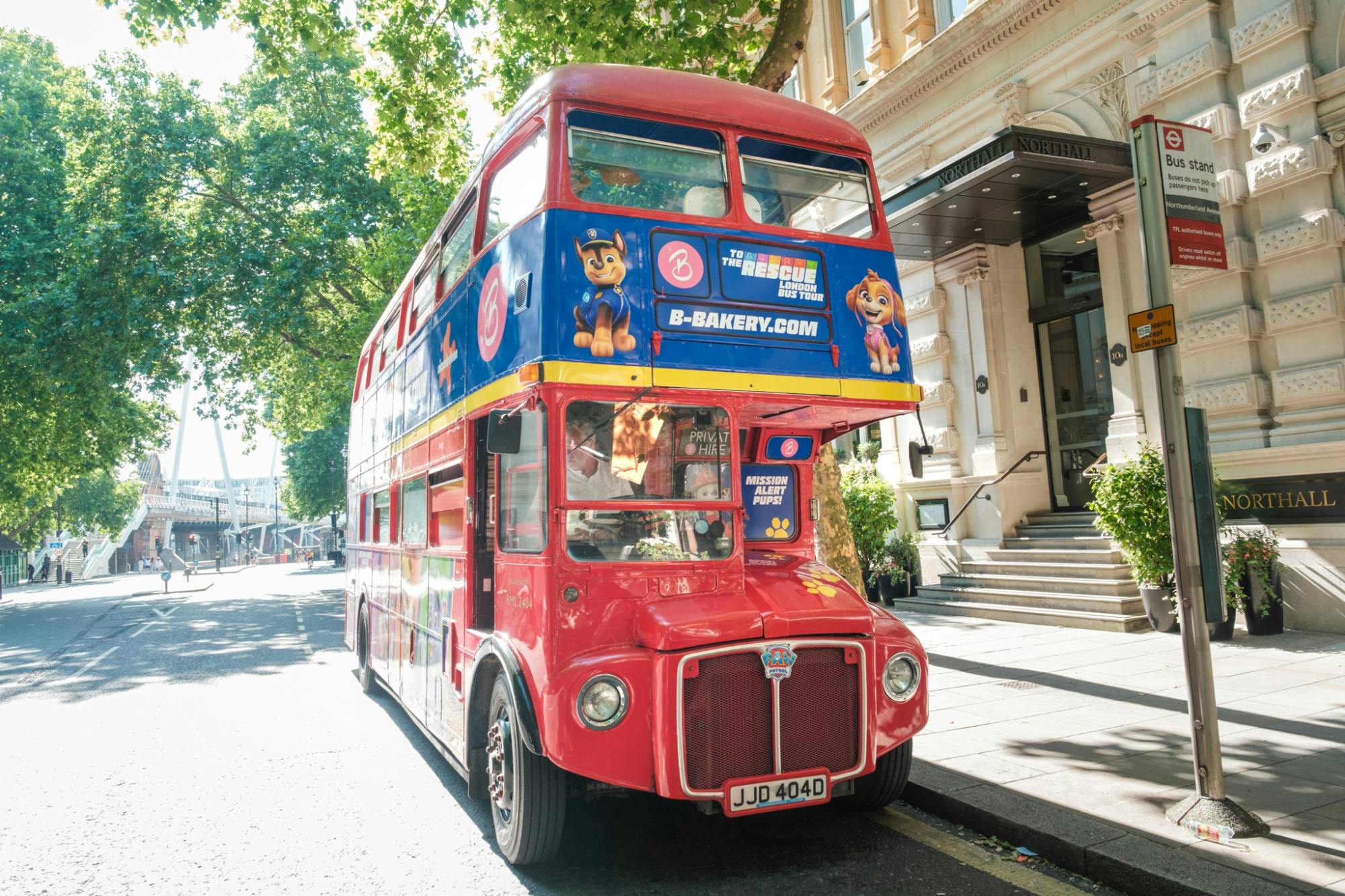 Recorrido en autobús de La Patrulla Canina en Londres