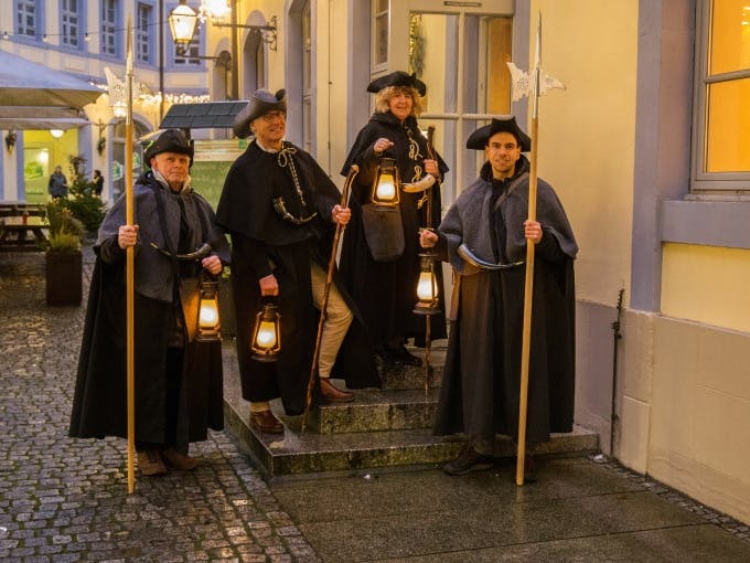 Leipzig history tour with the Night Watchman
