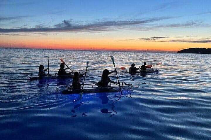 LED kayak night tour