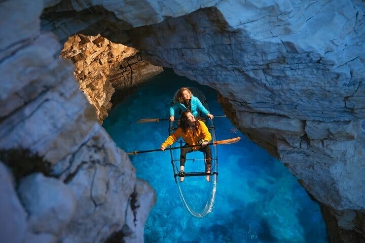 LED kayak night tour