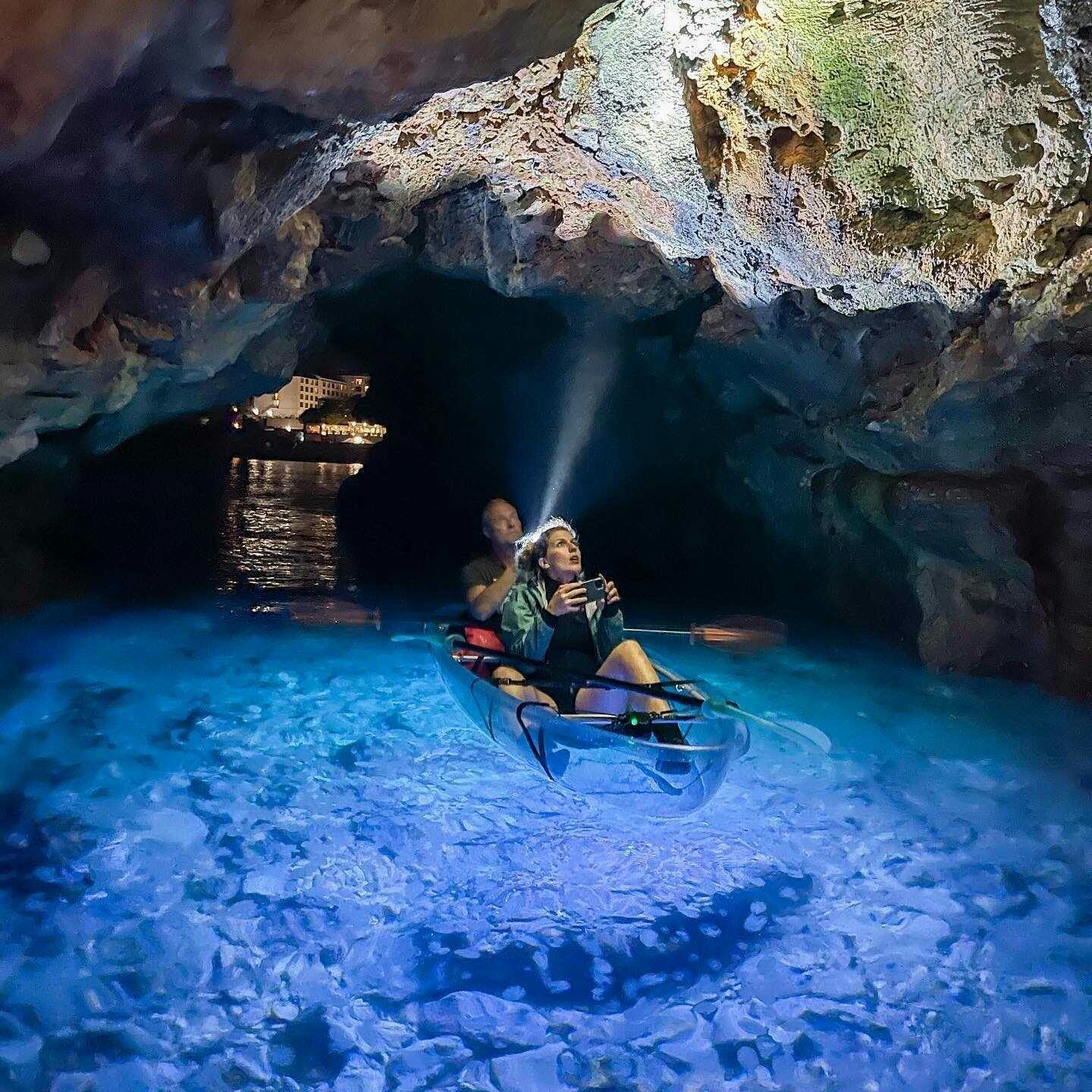 LED kayak night tour