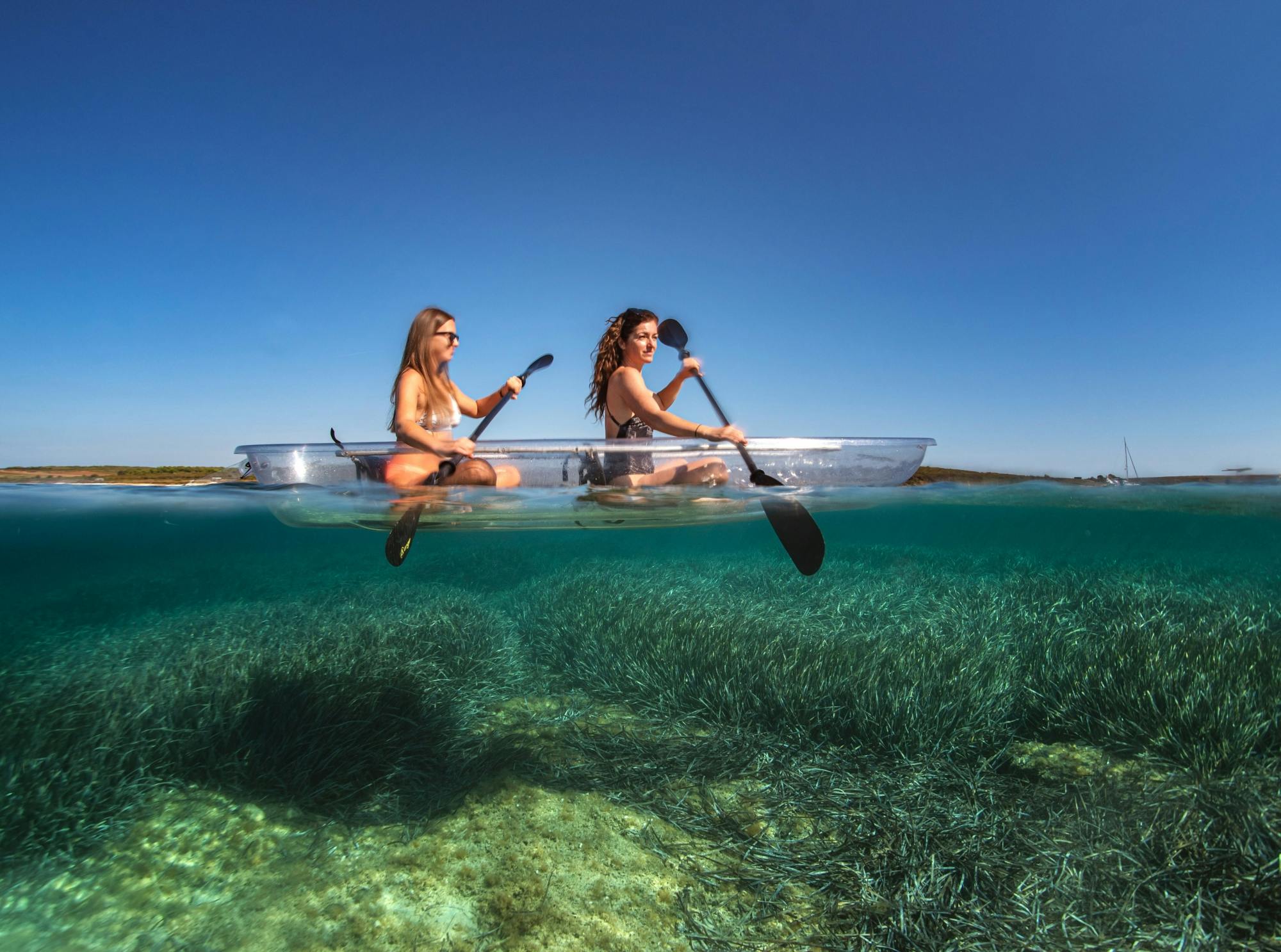 LED kayak night tour