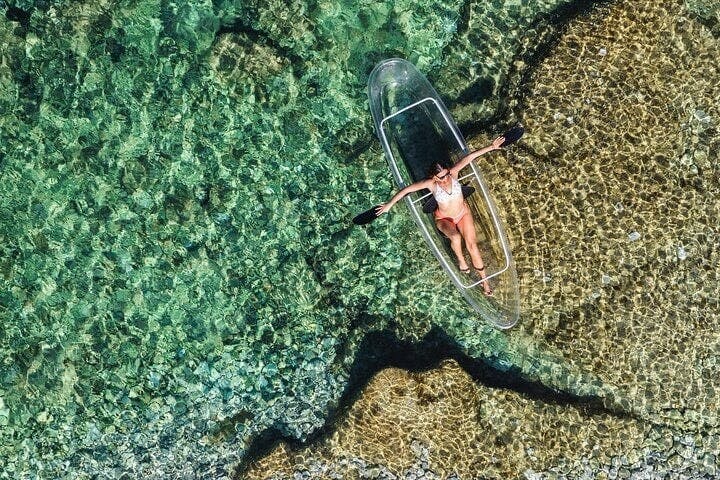 LED kayak night tour