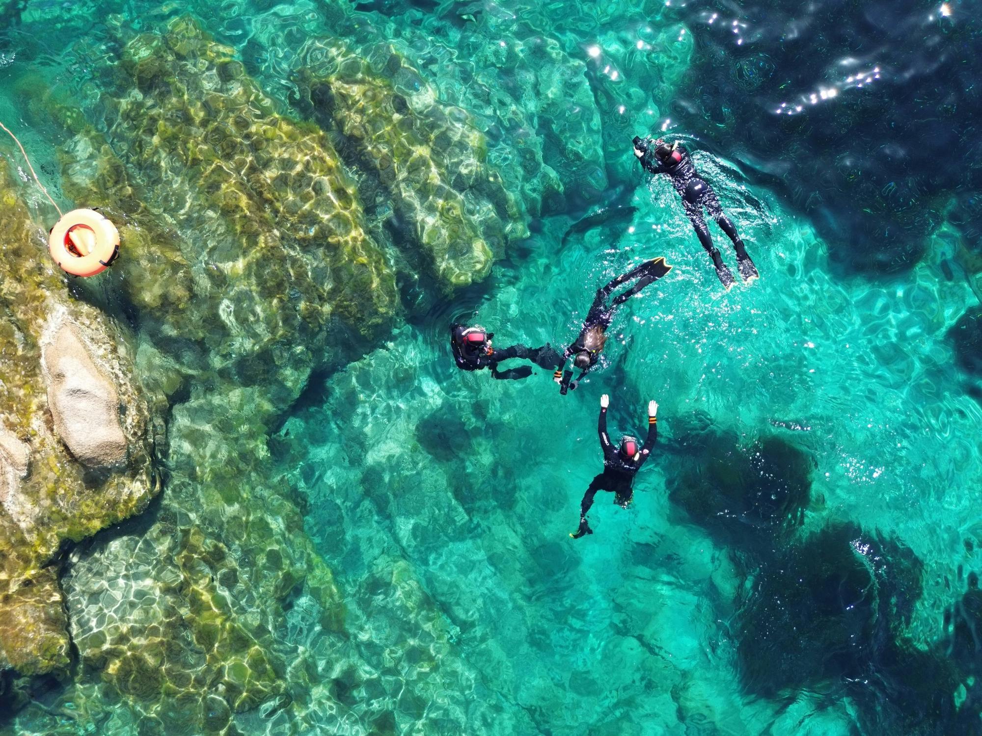 Snorkelen Tavolara en Molara ochtend