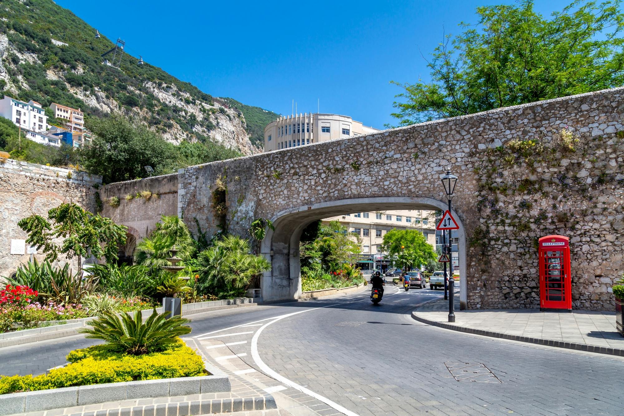 Gibraltar walking tour with dolphin-watching boat trip