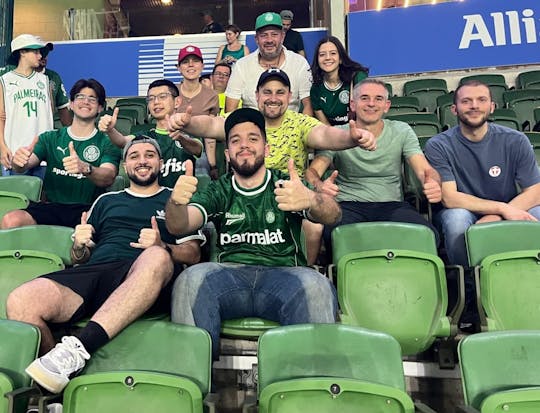 São Paulo Palmeiras football match with local guide