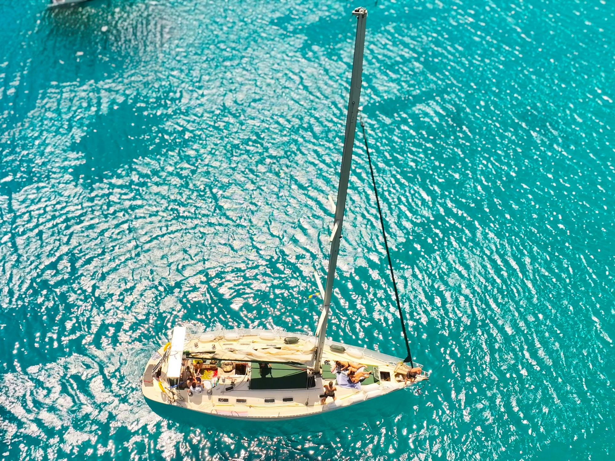 Private cruise from Rhodes with transfer and lunch