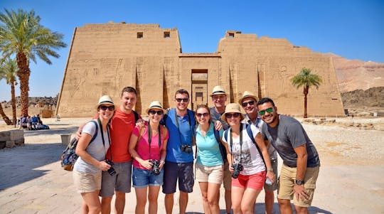 Valle dei Re, Nobili, Feluca, Templi di Luxor e Habu da Marsa Alam