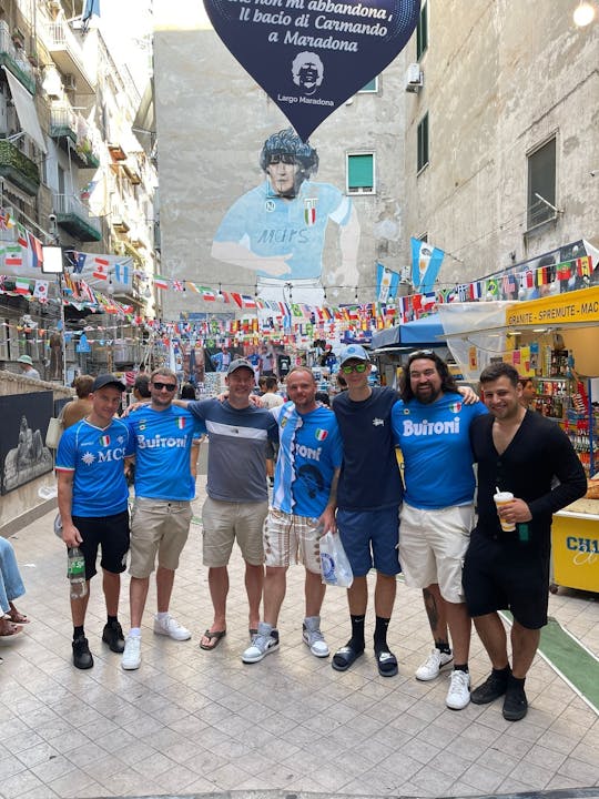 Mecz SSC Napoli z miejscowymi w Neapolu